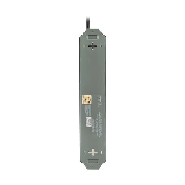 Alt view image 3 of 7 - Eaton series 6-Outlet Heavy Duty Power Strip, Metal, Mountable (Wall Mount & Under Desk) 15ft Extension Cord, On/Off Switch Cover, Industrial Garage Shop Work Bench Applications (UL24CB-15)