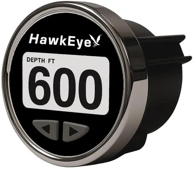 Main image of DepthTrax Edge Depth Finder, HD Color Display, 600 ft Maximum Depth, Transom Mount Transducer