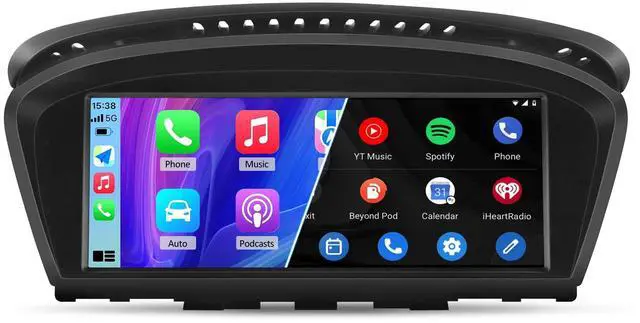 Main image of 8.8 Inch Linux Car Radio for BMW E60 E61 E63 E64 E90 E91 E92 CCC 2004-2008 | 3/5 Series Stereo Wireless CarPlay Android Auto Display Mirror Link Bluetooth Video Player Head Unit