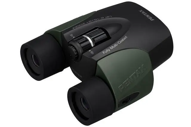 Alt view image 2 of 6 - UP 8-16x21 Green Binoculars (Green) Fully-Multi Coating Zoom Tripod Socket Provide