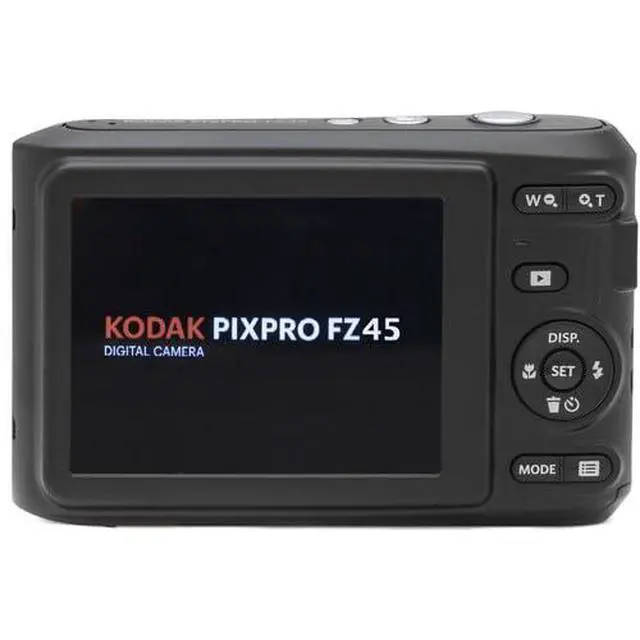 Alt view image 5 of 7 - Pixpro FZ45 Digital Camera Bundle, Includes: SanDisk 32GB Memory Card, Spare Batteries, Hard Shell Camera Case and Card Reader (5 Items) (Black)