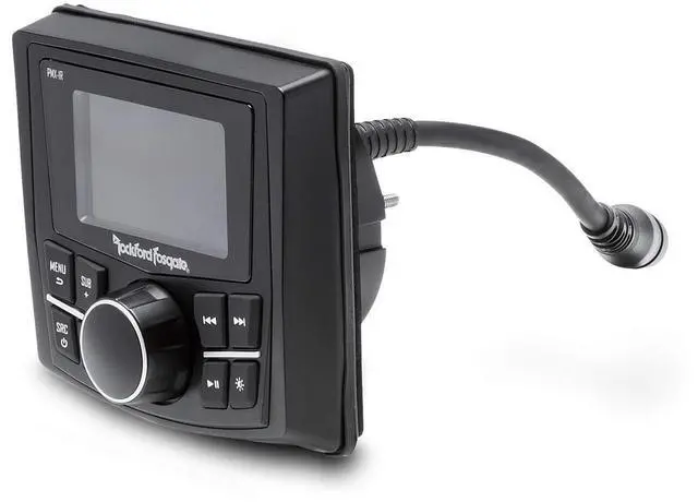 Alt view image 2 of 7 - Punch Marine PMX-1R Wired Remote Control | Full Function Controller, 2.7" Full Color Display, Compatible with Select PMX Receivers