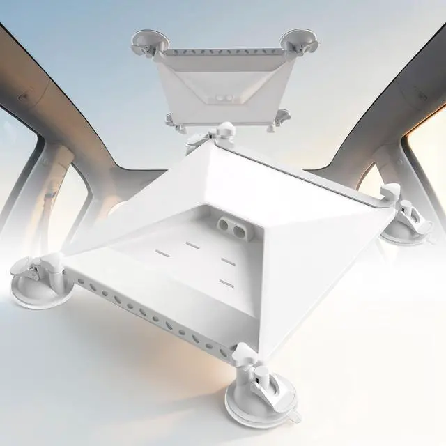 Main image of Starlink Mini Mount 4 Strong Suction Cups for Cars, RVs & Boats, Stable | Starlink Mini Car Mount for Sunroof & Window, Widened Base, No-drill Install, Road Trips, Stable Satellite Signal Guaranteed