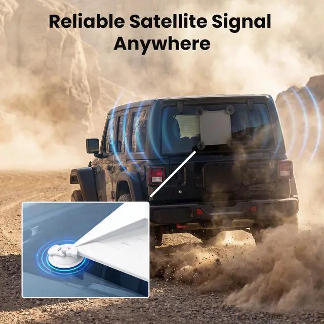 Alt view image 5 of 7 - Starlink Mini Mount 4 Strong Suction Cups for Cars, RVs & Boats, Stable | Starlink Mini Car Mount for Sunroof & Window, Widened Base, No-drill Install, Road Trips, Stable Satellite Signal Guaranteed