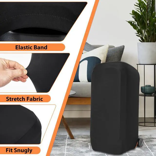 Alt view image 2 of 7 - Dust Cover for JBL PartyBox 320/310/330 | Portable Party Speaker Stretch Dust Case Sleeve for Home or Outdoor