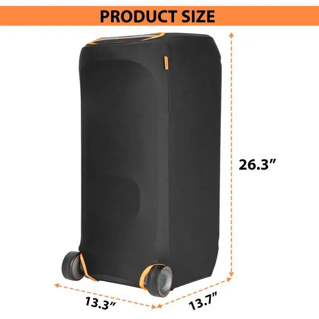 Alt view image 6 of 7 - Dust Cover for JBL PartyBox 320/310/330 | Portable Party Speaker Stretch Dust Case Sleeve for Home or Outdoor