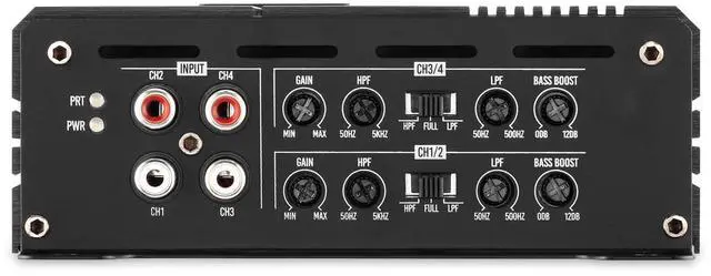 Alt view image 5 of 6 - CT-300.4D 1800W RMS Full-Range Class D 4-Channel Car Amplifier