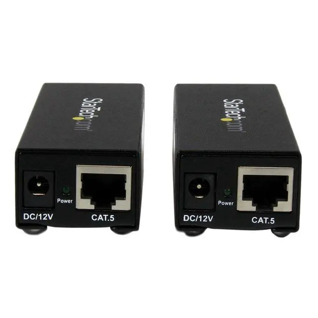 Alt view image 3 of 6 - StarTech VGA Over Cat5 Extender, 250ft (80m), 1 Local 1 Remote (ST121UTPEP) | VGA over Cat5 Ethernet extender kit, Extends video up to 250ft (80m), Bracket included
