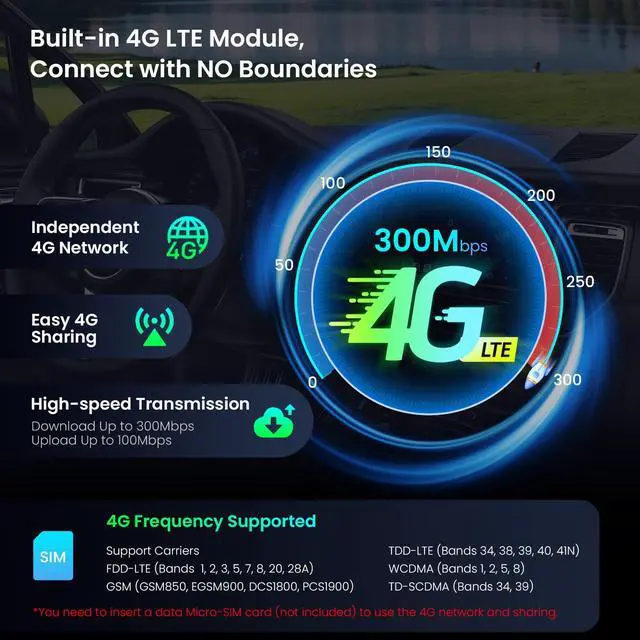 Alt view image 5 of 7 - 10.1" Android 14 Car Stereo for Honda Accord 7th 2003-2007 (4+64GB) | 4GB 64GB, IPS Touchscreen, Octa Core, Wireless CarPlay, 4G LTE, Dual WiFi, DSP 4x45W, GPS, AHD Camera, AC Display