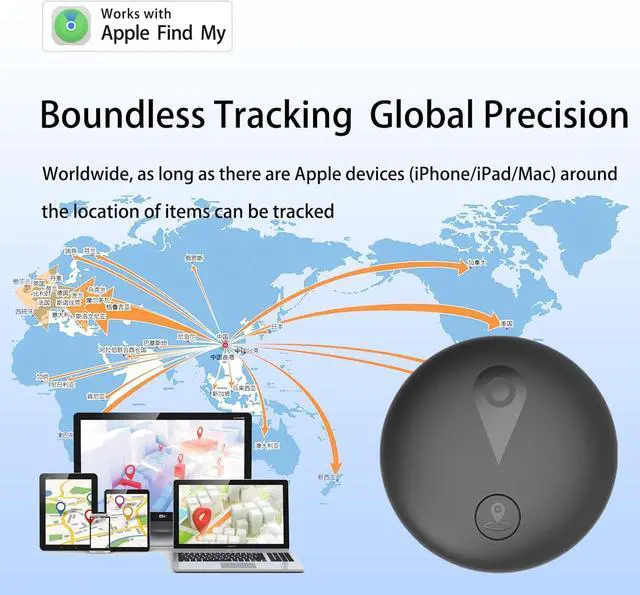Alt view image 7 of 7 - Undetectable GPS Tracker for Vehicles - Real-Time Tracking Device | No Monthly Fee/No SIM Card, Works with iOS Find My | Mini Hidden Magnetic GPS Locator, Ultra-Slim, IP68 Waterproof, Reliable