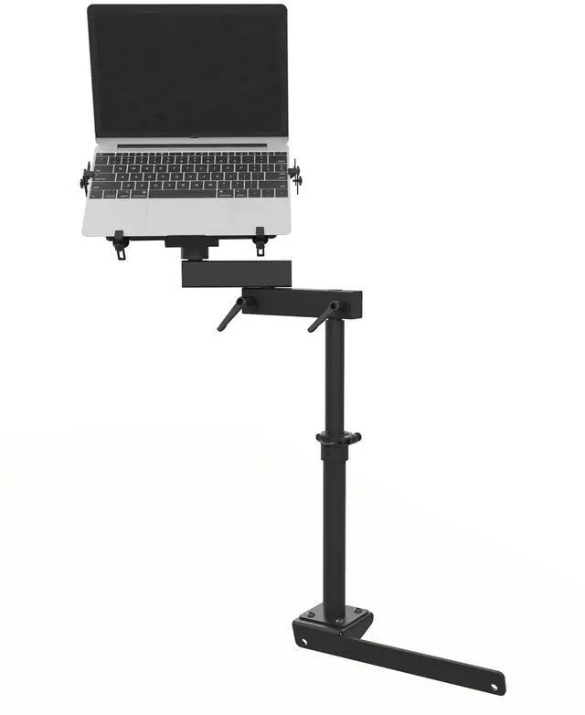 Main image of Truck Laptop Mount Fit for 2012-2025 Dodge Ram 1500 2500 3500 4500 5500, No-Drill Vehicle Computer Mount for Truck