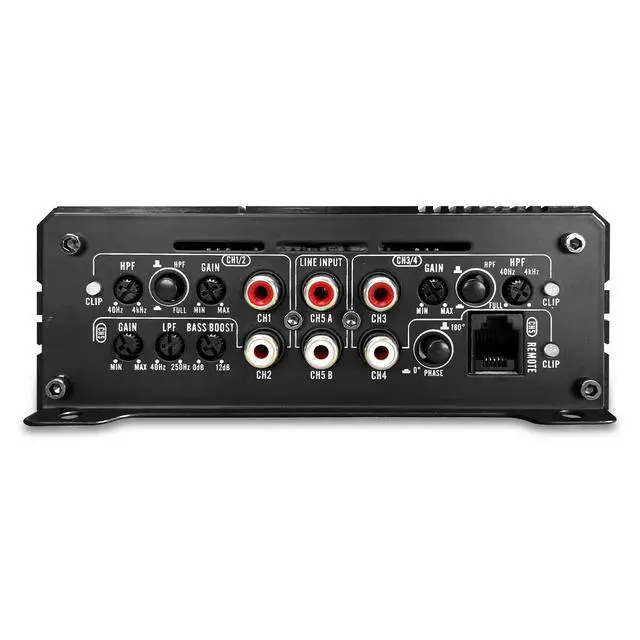 Alt view image 4 of 6 - CT-800.5D 1000 Watt Full-Range Class D 5-Channel Car Amplifier
