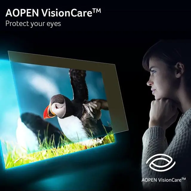 Alt view image 7 of 7 - by Acer 31.5 Inch 4K UHD ZeroFrame Home & Office Monitor | AMD FreeSync | Ultra-Thin Stylish Design | HDR 10 | 4ms G to G | Low Blue Light | Tilt | DP 1.2 & 2 x HDMI 2.0