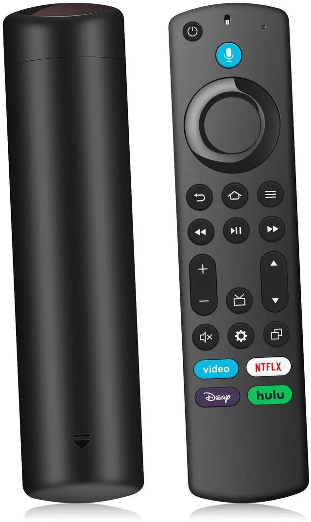 Main image of Replacement Voice Remote Control Compatible with Fire Smart TV Stick(2nd Gen/3rd Gen/Lite/4K Max/Cube/HD), TV Stick 4K(1st/2nd Gen), Smart TVs 3rd Gen N0t for Samsung/ROKU-TVs White Button