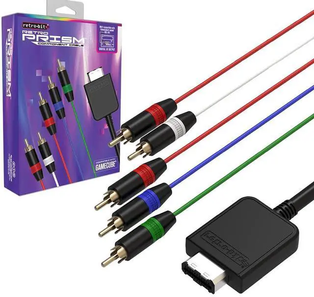 Main image of Retro Prism Component Cable for Gamecube