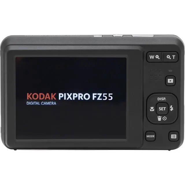 Alt view image 3 of 7 - Kodak PIXPRO FZ55 Red 16MP Digital Camera 5X Optical Zoom 28mm Wide Angle 1080P Full HD Video 2.7" LCD Camera + 64GB Card and Reader + Case + Memory Wallet + Tripod + Cleaning Bundle
