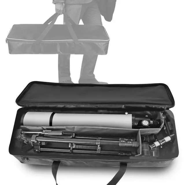 Alt view image 6 of 7 - Telescope for Adults High Powered, 80mm Aperture 900mm Professional Refractor Telescope for Adults & Beginners, Compact and Portable Travel Telescopio with Carrying Bag and Designed Phone Adapter