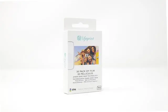 Alt view image 2 of 3 - 30 pack of film for Augmented Reality Photo AND Video Printer. 2x3 Zero Ink sticky backed film