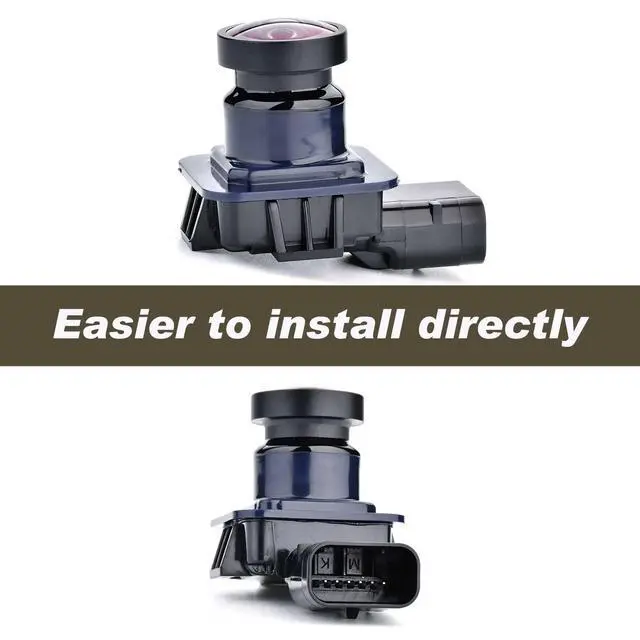 Alt view image 3 of 6 - Backup Camera Compatible with 2013 2014 2015 2016 Ford Fusion | Replace# ES7Z-19G490-A, Rear Parking Assist Camera