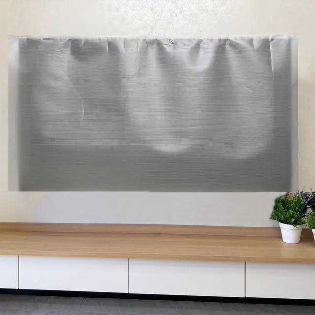 Alt view image 2 of 5 - Foam Flat Screen TV Cover Fits Up to 65''W x 36''H, Flat Screen TV Protection During House Moving, Storing, or Home Renovation (1 PACK)