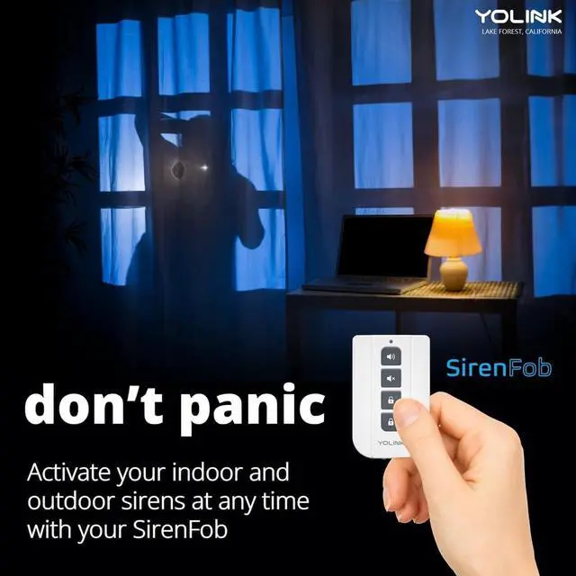 Alt view image 7 of 7 - X3 Version Outdoor Alarm Controller, Ruggedized Battery-Powered Siren/Alarm/Relay Controller, Up to 1/4 Mile Open-Air Range, 130dB Siren, Alexa Assistant, Google, IFTTT, Hub Included