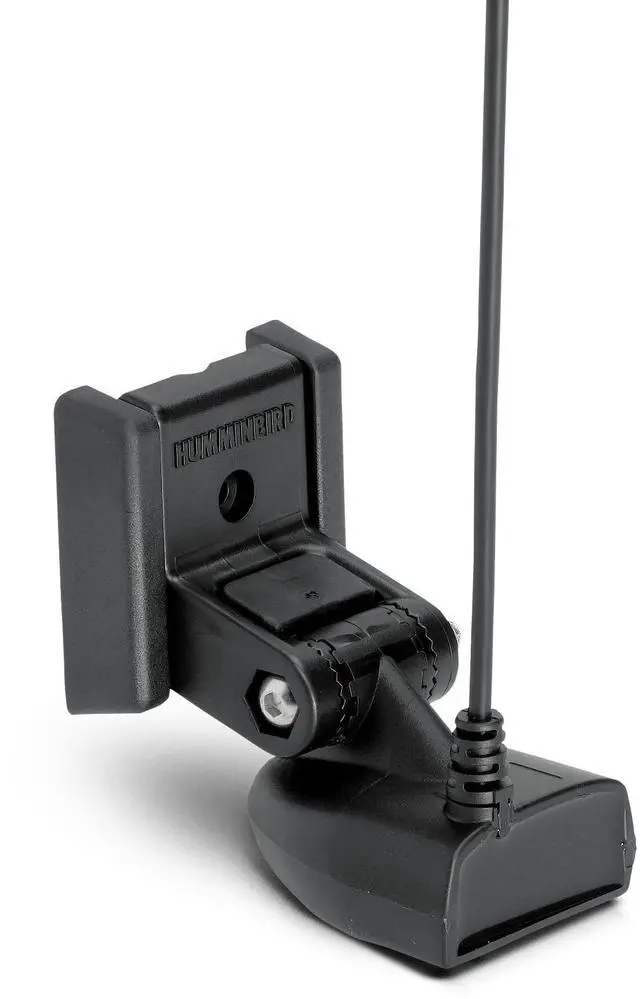 Main image of XNT-9-HW-T Transom Mount Transducer W/Temp | 150-220kHz range to 1200 ft depth, built-in temperature sensor, 20 ft cable, fits GPS HELIX G2, G3 and G4 models