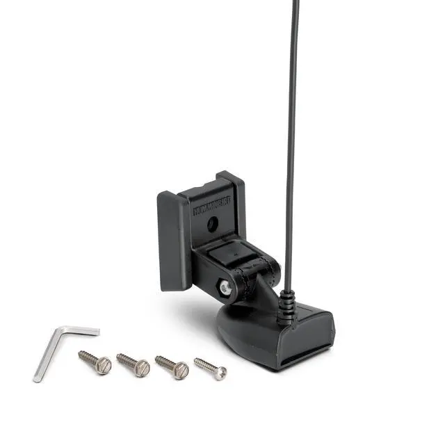Alt view image 3 of 3 - XNT-9-HW-T Transom Mount Transducer W/Temp | 150-220kHz range to 1200 ft depth, built-in temperature sensor, 20 ft cable, fits GPS HELIX G2, G3 and G4 models