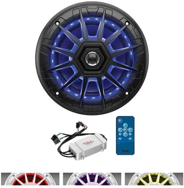Alt view image 4 of 7 - MRGB65S 6.5 Inch Marine Speakers (Pair), 4 Ohms, 2 Way