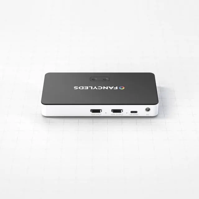 Alt view image 4 of 7 - 2.0 Fancy Sync Box Streaming Media Player TV LED Synced Backlight with HDMI 2.0, 4K 60Hz, RGB Ambient Lighting for Movies and Gaming (for 70" to 90" TVs)