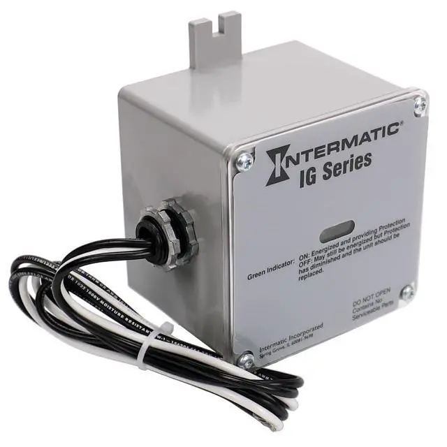 Main image of IG1200RC3 Whole-House Surge Protective Device, 120/240 VAC | UL Listed with TPMOV Technology, Outdoor Rated Enclosure, and LED Indicators Showing Protection Status