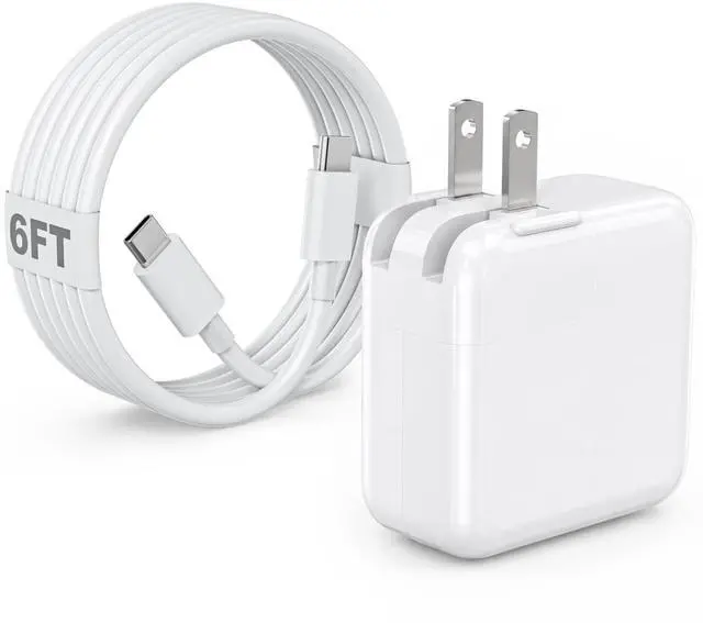 Main image of Mac Book Air Charger, 30W USB C Charger for MacBook Air 15 13 Inch M5 M4 M3 M2 M1, Fast Charging Block Plug USB C Power Adapter & 6FT USBC Cable for MacBook Neo, iPhone 17/16/15 Pro,iPad Pro/Air/Mini