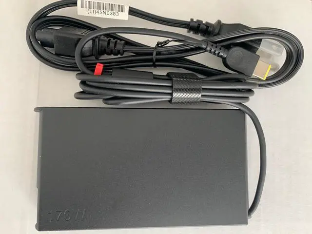 Alt view image 4 of 7 - Original Slim Version 170W AC Adapter for Thinkpad P53, P70, P71, P72, P73, Compatible with P/N: SA10R16886, ADL170SCC3A, 02DL140