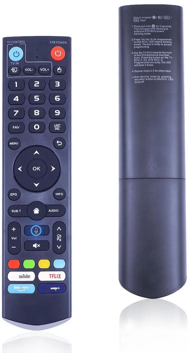 Main image of New V3 Pro Voice Remote Control Compatible with vSeeBox V1/V2,V3/V2/V1/V5 Pro,V3Plus,Max/Elite/Max Intelligent Bluetooth Voice Remote Control