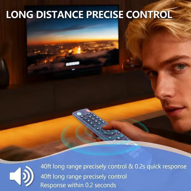 Alt view image 5 of 7 - New V3 Pro Voice Remote Control Compatible with vSeeBox V1/V2,V3/V2/V1/V5 Pro,V3Plus,Max/Elite/Max Intelligent Bluetooth Voice Remote Control