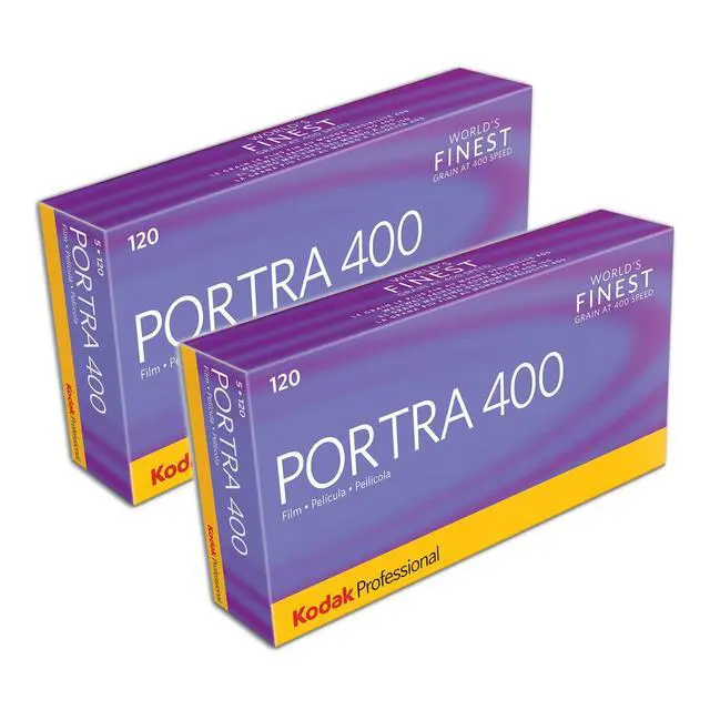 Alt view image 3 of 3 - Professional Portra 400 Film 120 Propack - 10 Rolls