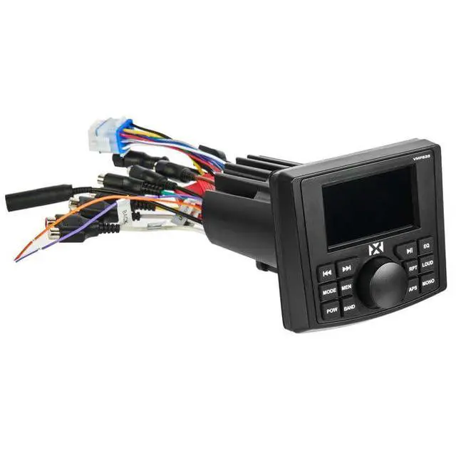 Alt view image 5 of 7 - VMPS35 Gauge Style Marine Stereo | With Bluetoothand a 3" Ultra Bright Full-Color TFT Display - Perfect for Boats, UTVs, & ATVs