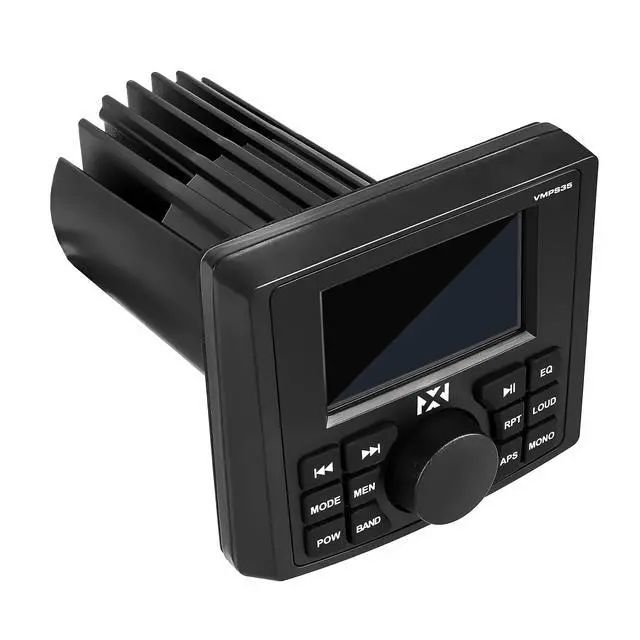 Alt view image 4 of 7 - VMPS35 Gauge Style Marine Stereo | With Bluetoothand a 3" Ultra Bright Full-Color TFT Display - Perfect for Boats, UTVs, & ATVs