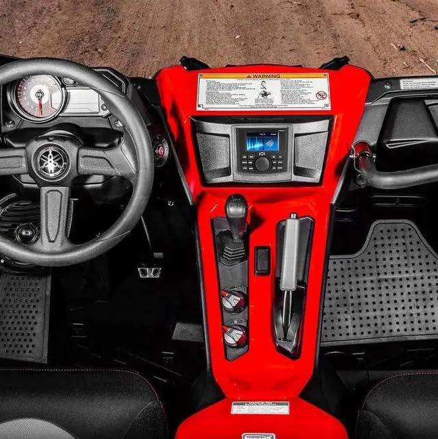 Alt view image 6 of 7 - VMPS35 Gauge Style Marine Stereo | With Bluetoothand a 3" Ultra Bright Full-Color TFT Display - Perfect for Boats, UTVs, & ATVs