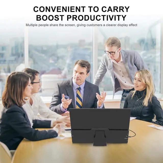 Alt view image 7 of 7 - Portable Monitor 10.5'' 1920 * 1280 Ultra-Slim Mini Monitor 3:2,500nits,2000:1,Standard USB C HDMI HDR Computer Monitor for Laptop Switch Mac Phone