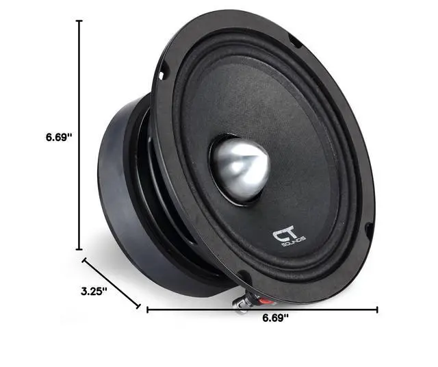 Alt view image 6 of 6 - MESO65-4 6.5 Pro Audio Midrange Loudspeaker, 250 Watts RMS, Each