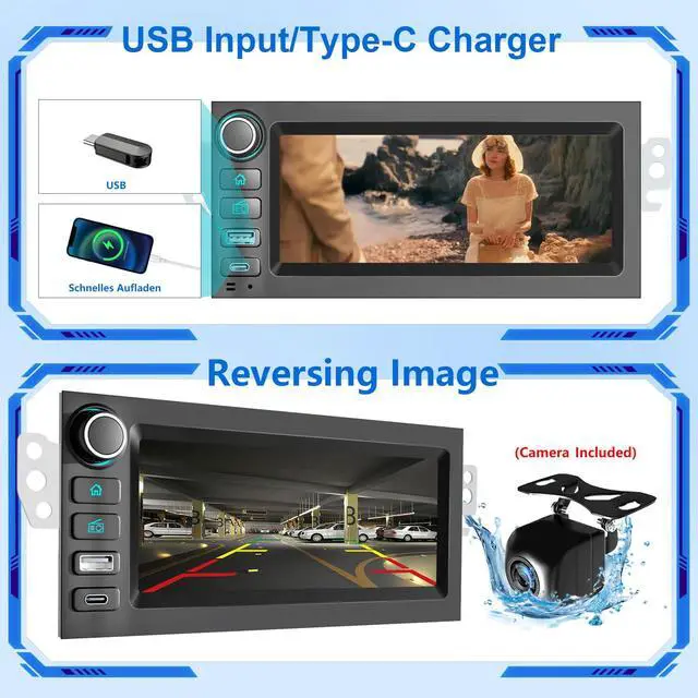 Alt view image 6 of 7 - Car Stereo Radio GPS Navi for Chevy GMC Tahoe Yukon Suburban Silverado Avalanche Sierra S10 Blazer Jimmy Sonoma Astro 1995-2005 /Cadillac Escalade1999-2002 WiFi Carplay Android Auto Backup Camera