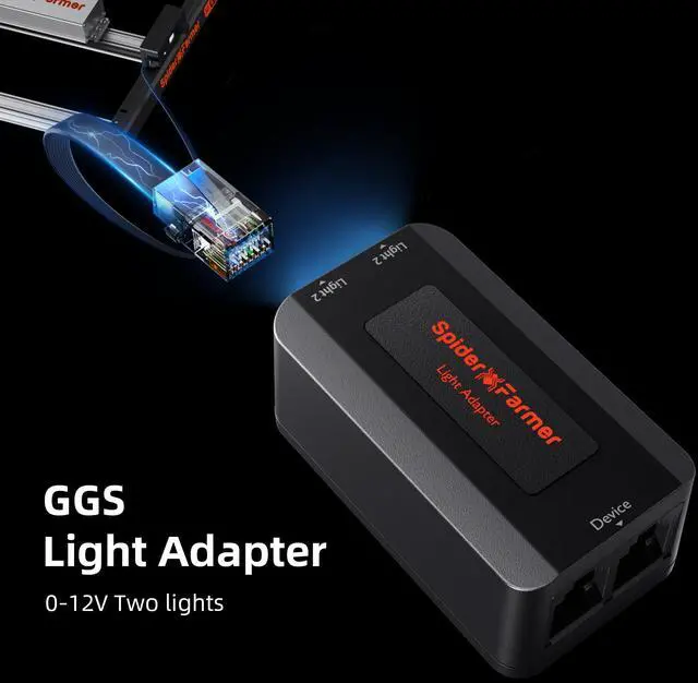 Alt view image 7 of 7 - GGS AC5 Power Strip Kits 5 AC APP-Based Controls Outlets | with 3 in 1 Soil Sensor, Temp Humid Light Sensor, Light Adapter, 10-Port Pro Adapter, for Indoor Grow Tent Garden Plant Room