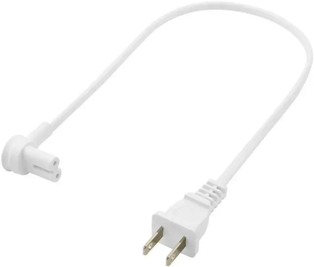 Main image of Extra Short Power Cord Compatible with Sonos Era 100 and Era 300 Speakers (White - 19.5 Inches)