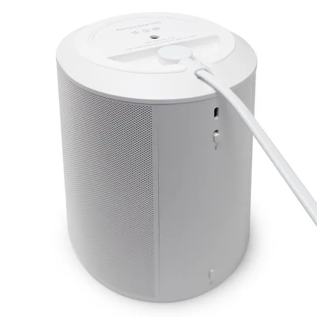 Alt view image 3 of 7 - Extra Short Power Cord Compatible with Sonos Era 100 and Era 300 Speakers (White - 19.5 Inches)