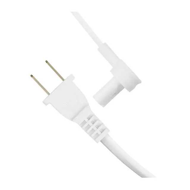 Alt view image 7 of 7 - Extra Short Power Cord Compatible with Sonos Era 100 and Era 300 Speakers (White - 19.5 Inches)