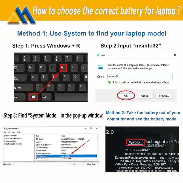 Alt view image 6 of 7 - 83Wh WK06XL M41711-005 Laptop Battery Replacement for HP Omen 16-b0xxx 16-b0000TX 16-B0047TX 16-C0xxx 16-C0167AX 16-b1001TX 16-n0023dx Omen 7 Plus 17-ck0xxx 17T-CK100 M41640-AC1 11.58V 6880mAh