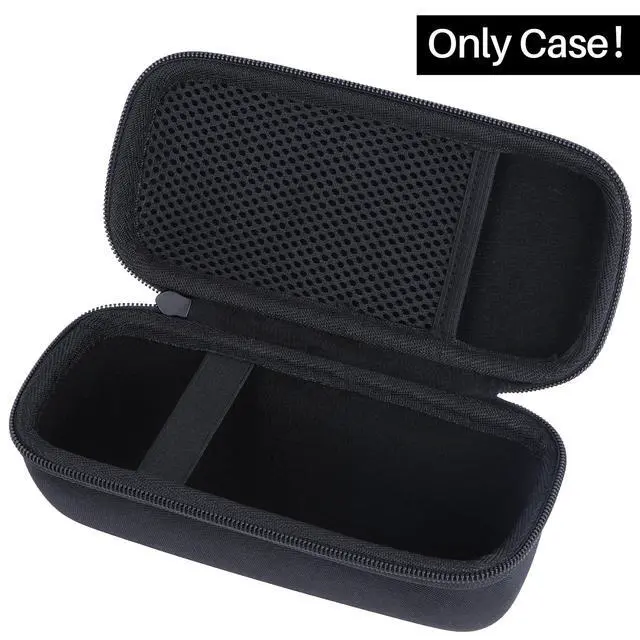 Alt view image 2 of 7 - Storage Case Compatible with JBL Grip Ambient Light Portable Speaker (Black Case) | Hard shell, shockproof protection, compact speaker protection case, durable handle, easy to carry