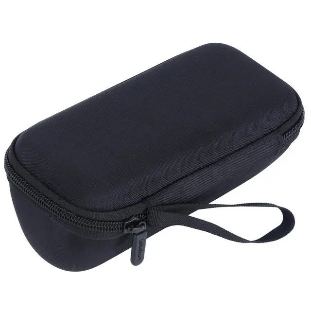 Alt view image 6 of 7 - Storage Case Compatible with JBL Grip Ambient Light Portable Speaker (Black Case) | Hard shell, shockproof protection, compact speaker protection case, durable handle, easy to carry