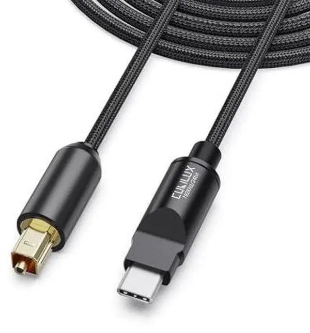 Alt view image 2 of 7 - USB C to TOSLINK Optical Audio Cable, Unidirectional Type C to SPDIF Digital Aux Cord, S/PDIF Transmitter for Computer/Laptop/PC MacBook(5.1 Surround Sound) and PS5(Stereo), 6.6 FT