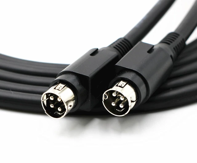 Main image of Compatible with HiVi-Swan D100 & Edifier R1700BT/R1850DB Master-Slave Speaker Cable, 4-Pin High-Flex Pure Copper Audio Cable, Dual-Shielded Interconnect Wire Lossless Audio Transmission (26.2ft)